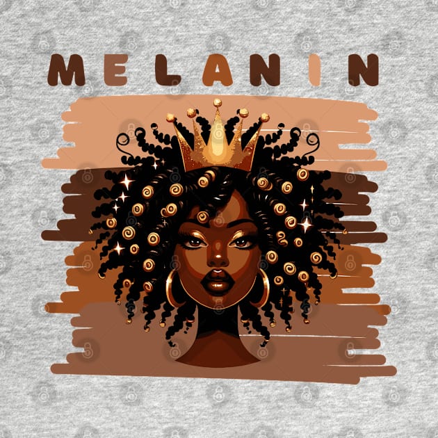 Shades Of Melanin Queen by Graceful Designs